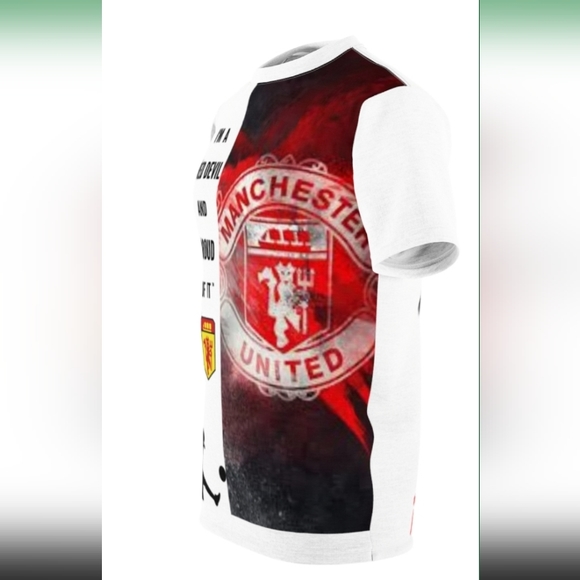 Manchester United "Red Devils" New and Proud of it! Unisex Cut & Sew! - Picture 5 of 9
